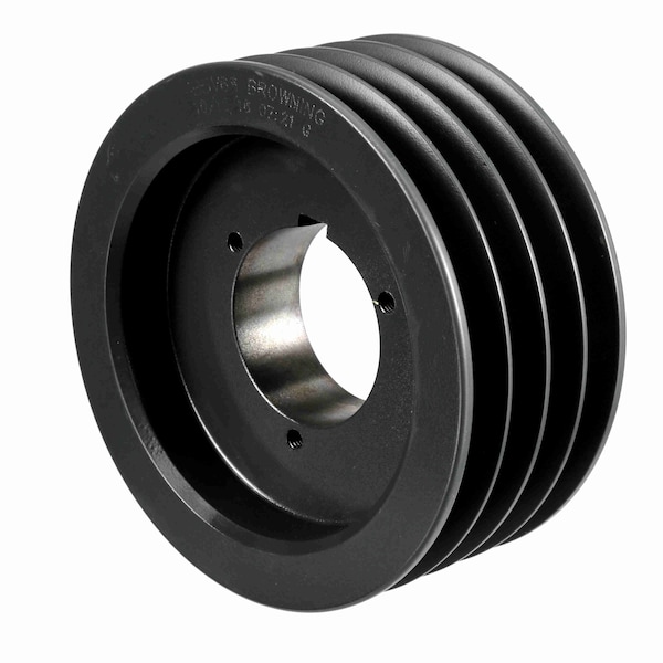 4 Groove Cast Iron Bushed Bore Multiple Sheave, 4B5V68